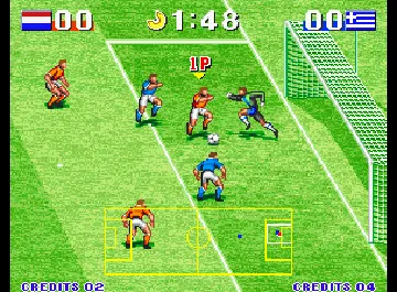 Goal! Goal! Goal! screen shot game playing